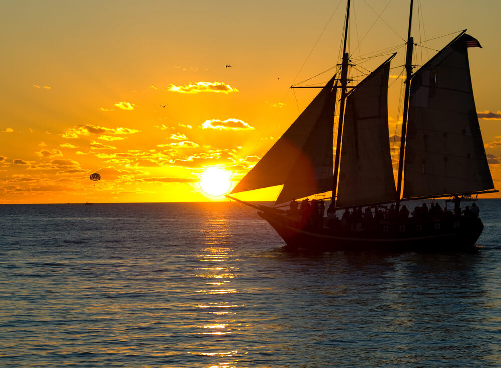 An image of a Marco Island sunset cruise.