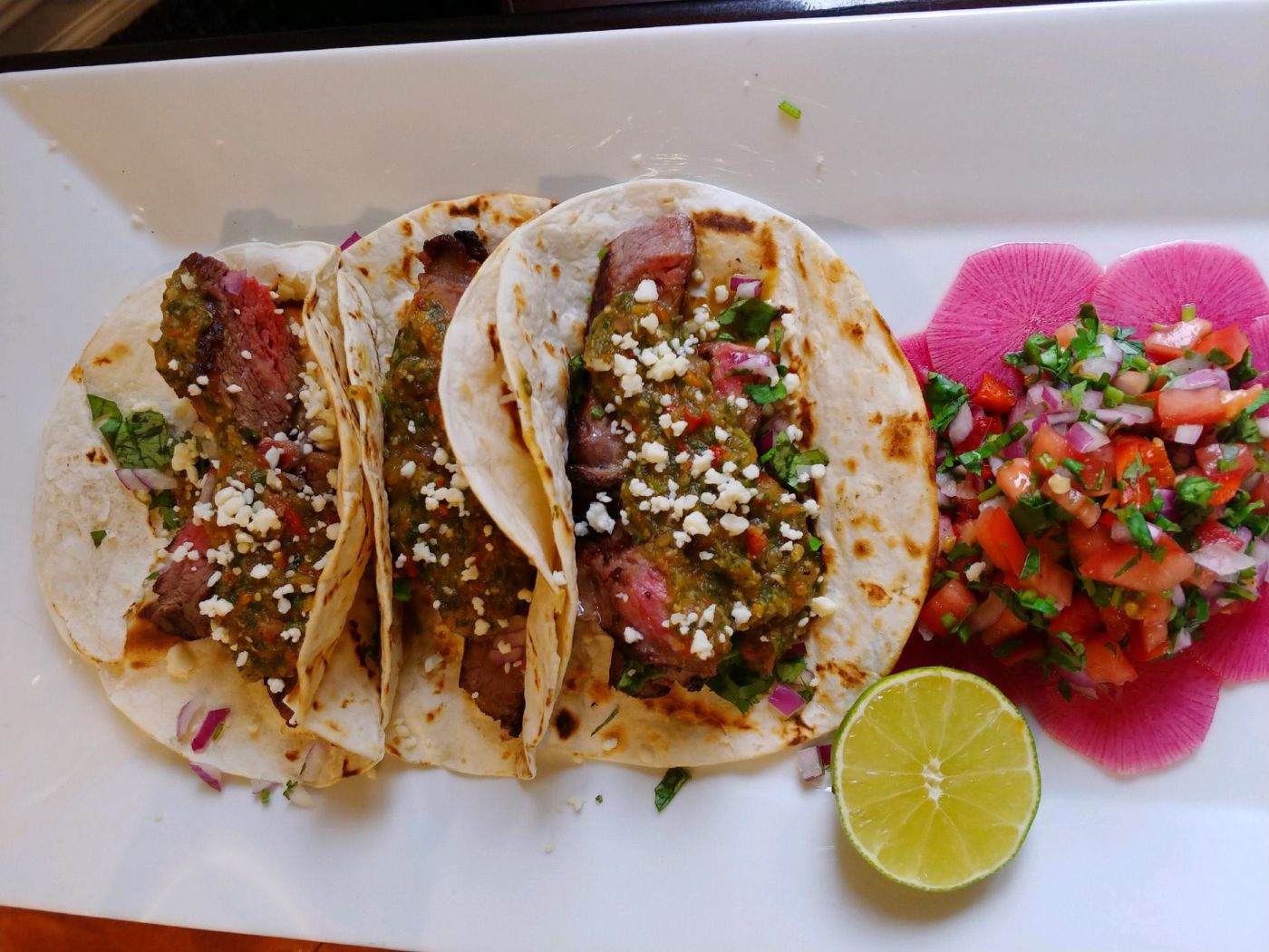 Tacos at La Tavola in Marco Island